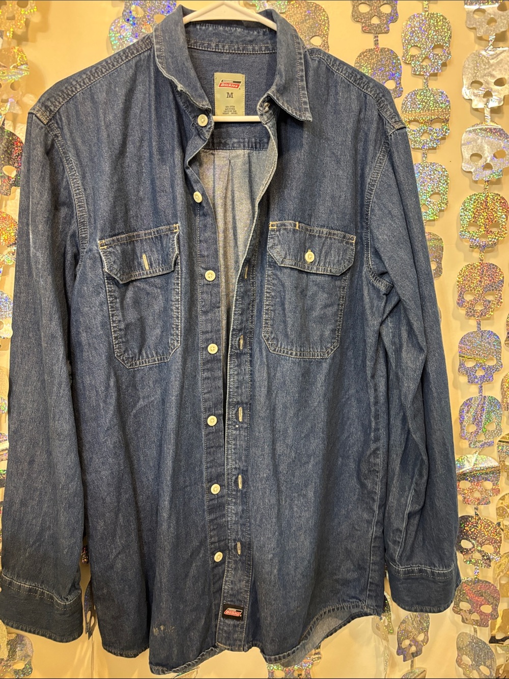 Dickies Blue Denim Shirt Jacket